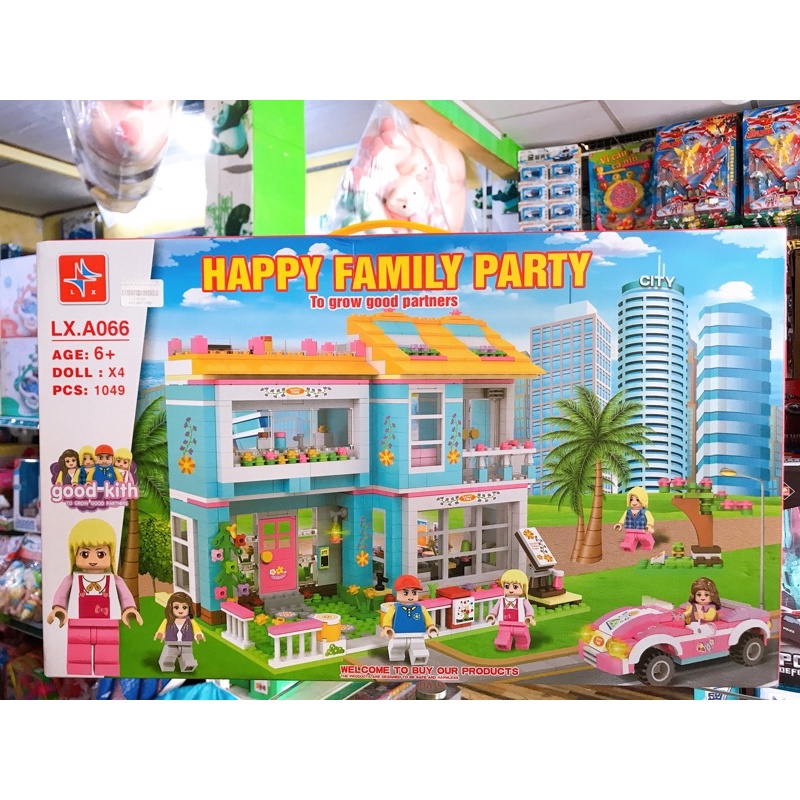 Lego Xếp Nhà Bé Gái LXA066