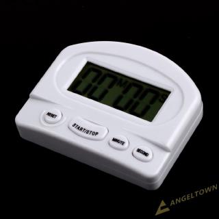 AN Digital Timer Alarm Clock Countdown Gadgets with LCD Display for Kitchen