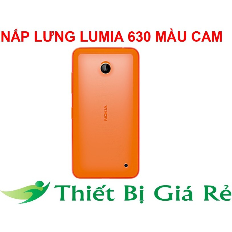 NẮP LƯNG LUMIA 630 MÀU CAM