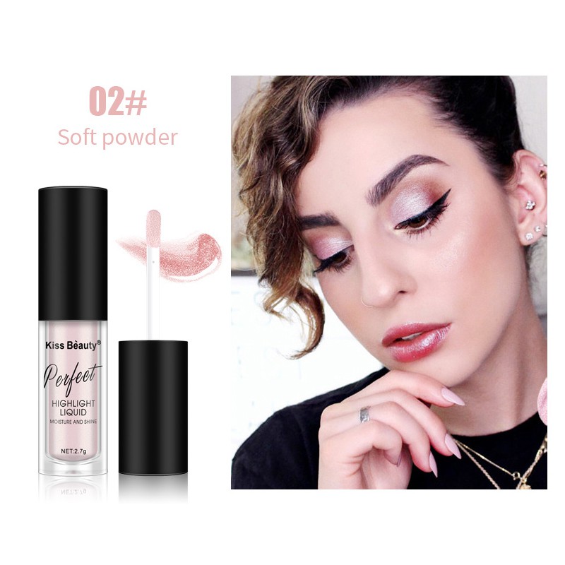 Kem Bắt Sáng Dạng Lỏng Lấp Lánh Không Thấm Nước 3 Màu Tùy Chọn | BigBuy360 - bigbuy360.vn