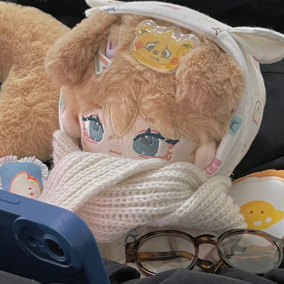 【.Búp Bê Em Bé Mặc Đồ Mùa Đông 2023 Bằng Vải Cotton Phối Lông Thỏ 20cm Dễ Thương