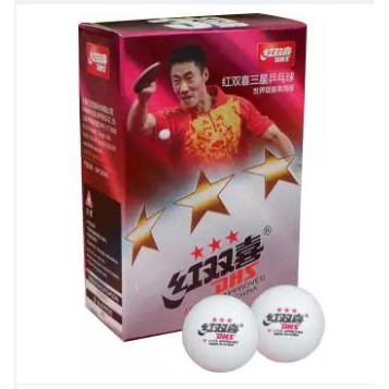 Combo 20 quả bóng bàn DHS 3 sao màu trắng tiêu chuẩn thi đấu