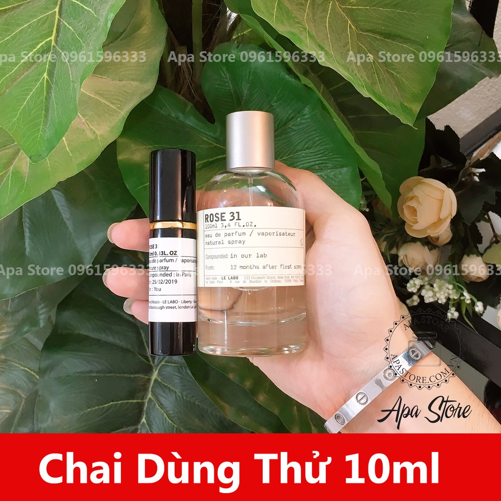 Nước Hoa Le LaBo Rose 31 Chai 10ml | BigBuy360 - bigbuy360.vn