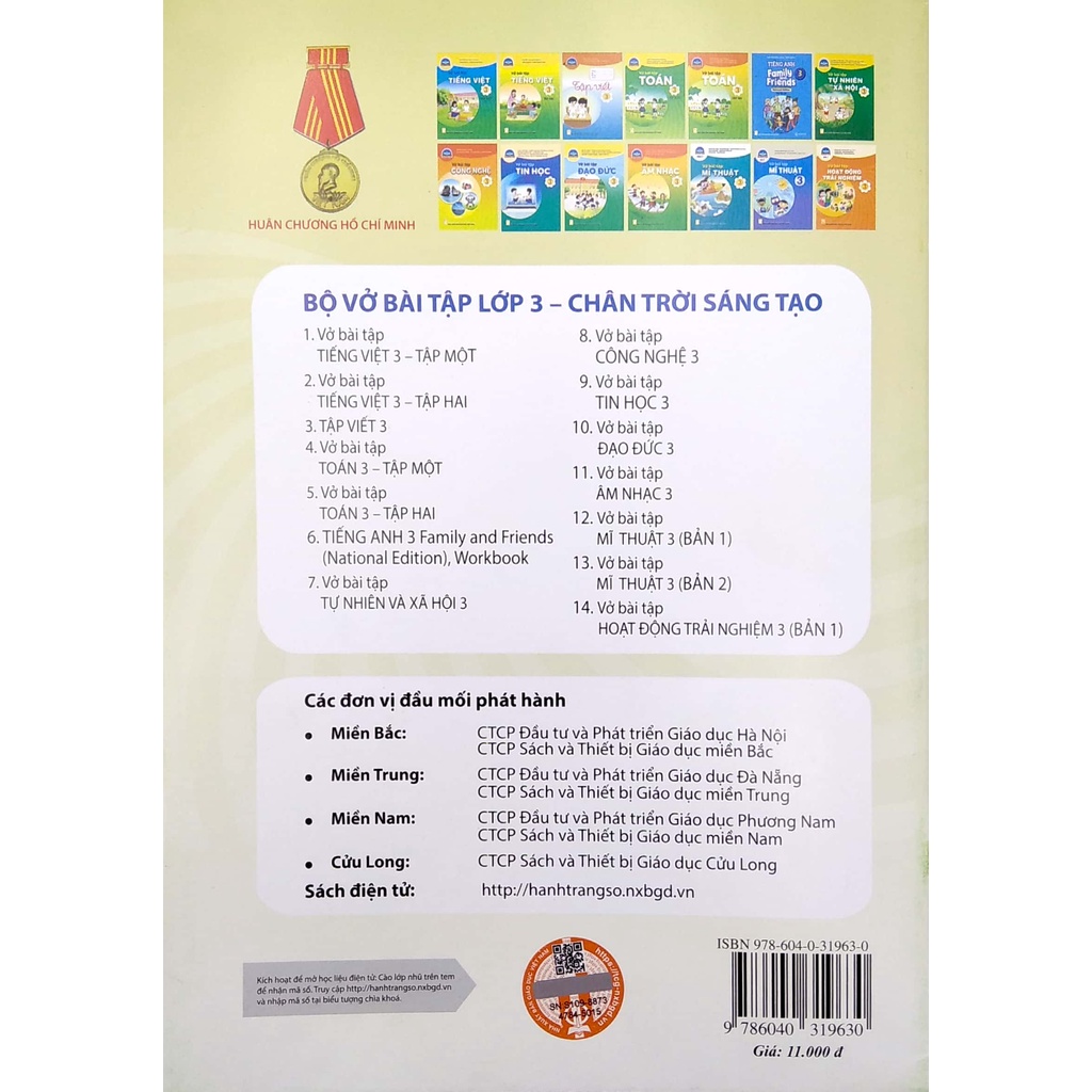 Sách VBT Âm Nhạc 3