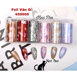 foil trang trí móng mẫu mới