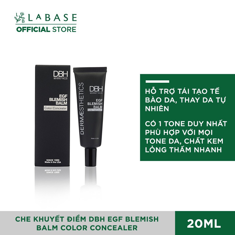 Hàng USA- Che khuyết điểm DBH EGF Blemish Balm Color Concealer 20ml