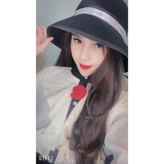 Áo sơmi hoa hồng