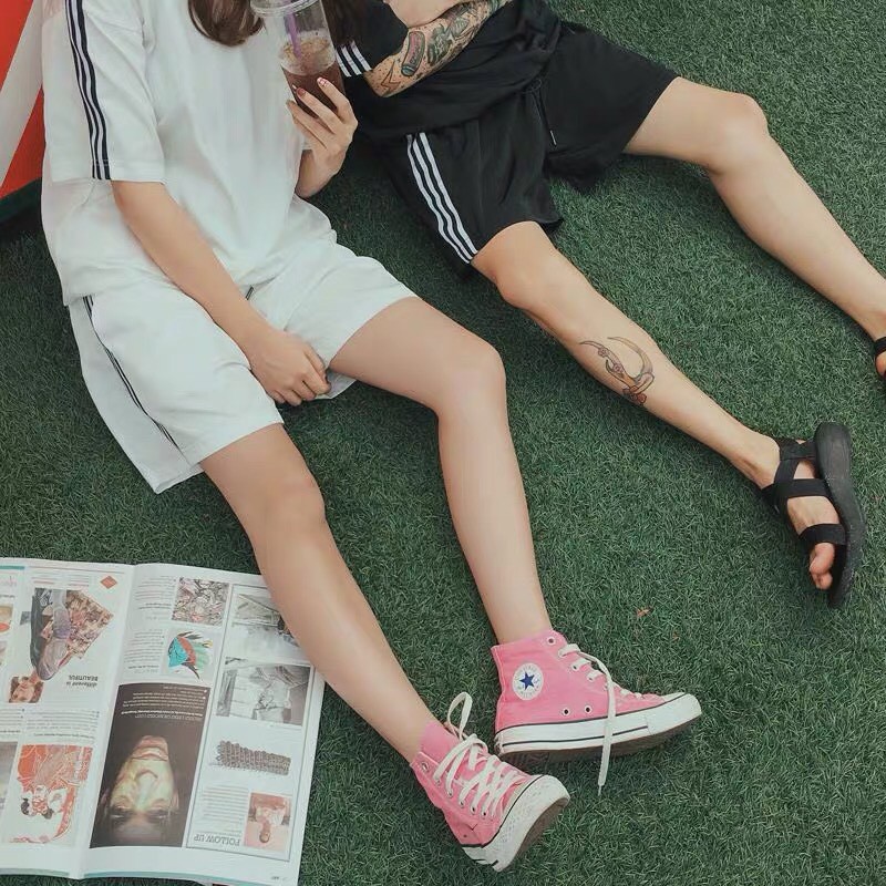 Sét đồ bộ thể thao Unisex 3 Sọc cho nam nữ