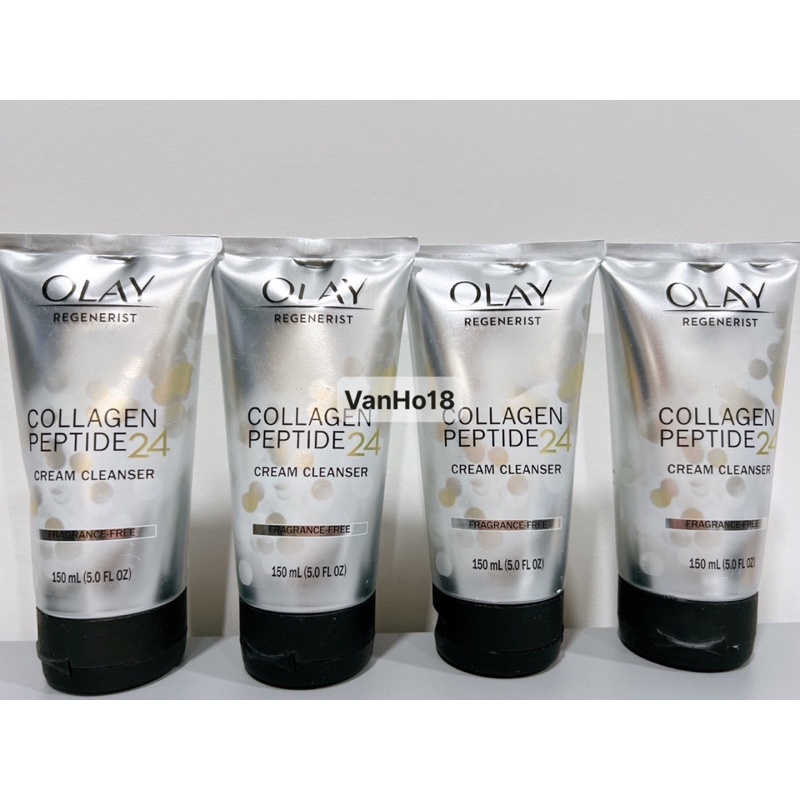 OLAY USA_Sữa Rửa Mặt OLAY Regenerist COLLAGEN PEPTIDE24 Cream Cleanser