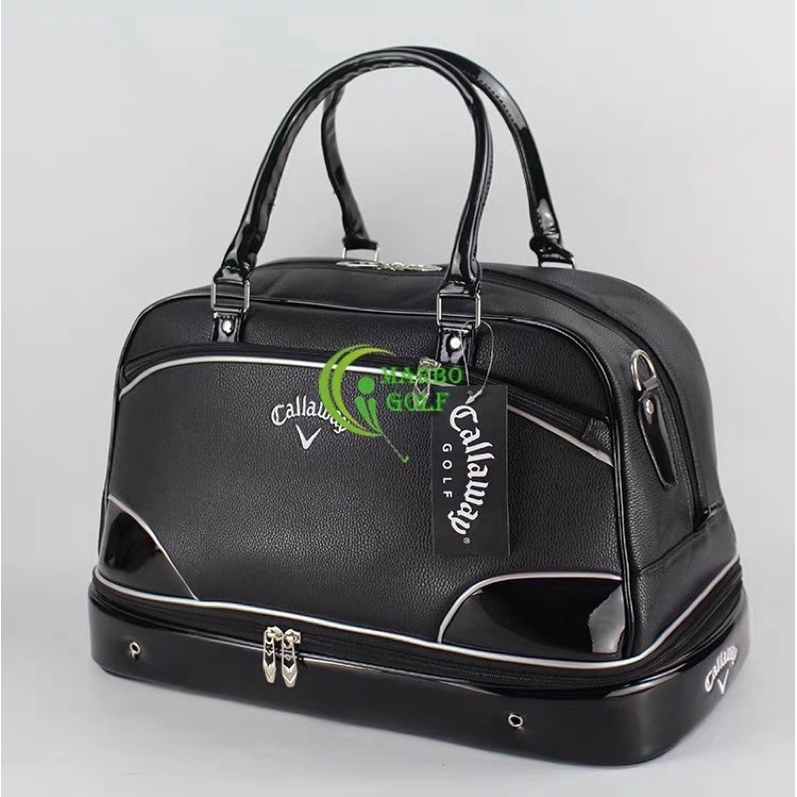 Túi xách golf nam nữ - Túi golf Callaway - Chất da pu sần có ngăn để giầy riêng