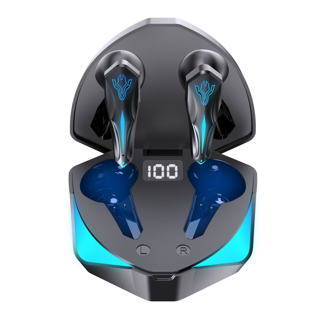 Tai nghe bluetooth Gaming Q35 TWS 5.0 Tai nghe gaming không dây bass mạnh mẽ có mic , độ trễ cực thấp Chính Hãng Pavu