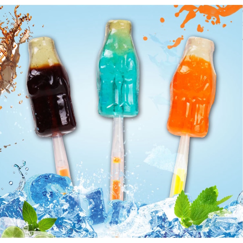 Kẹo mút chai coca phát sáng