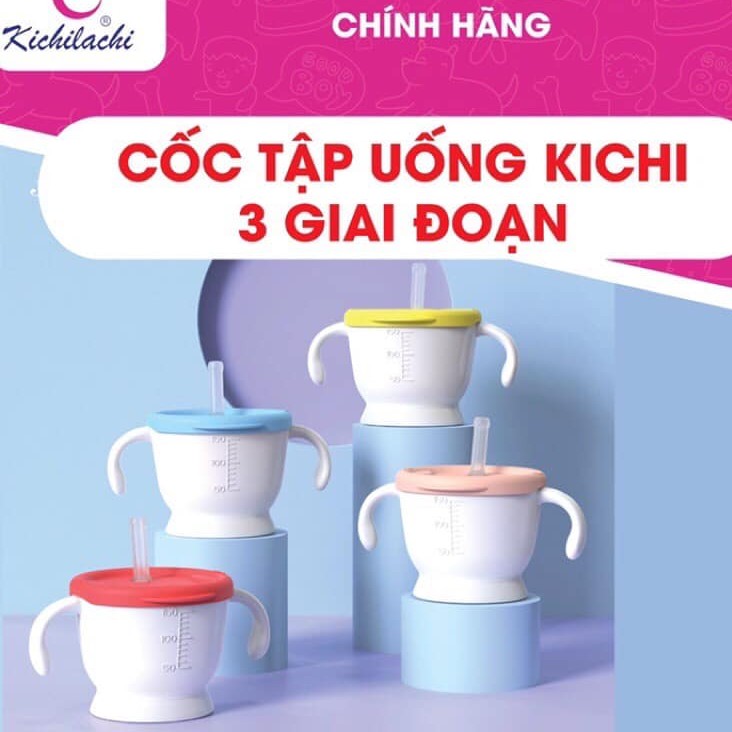 Cốc tập uống 3 giai đoạn Kichilachi