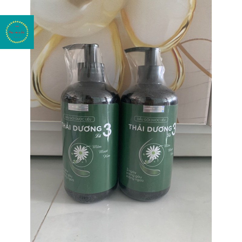 DẦU GỘI THÁI DƯƠNG 3 HƯƠNG LÁ 200ML và 480ml