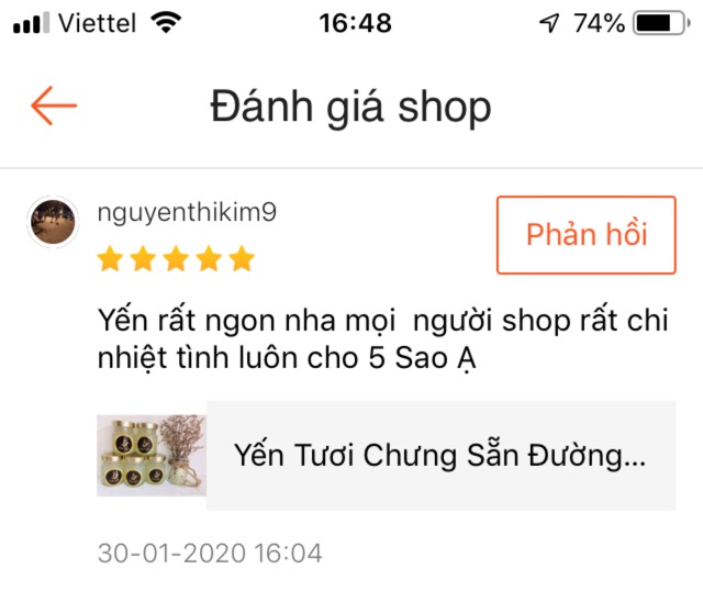 Yến Tươi Chưng Sẵn Đường Phèn 70ml  - Yến Tốt