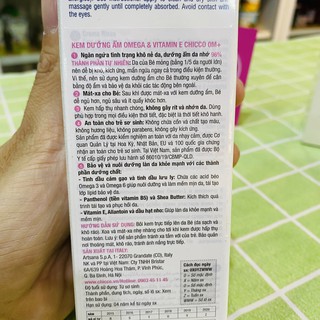 Kem Dưỡng Ẩm Omega và Vitamin E Chicco