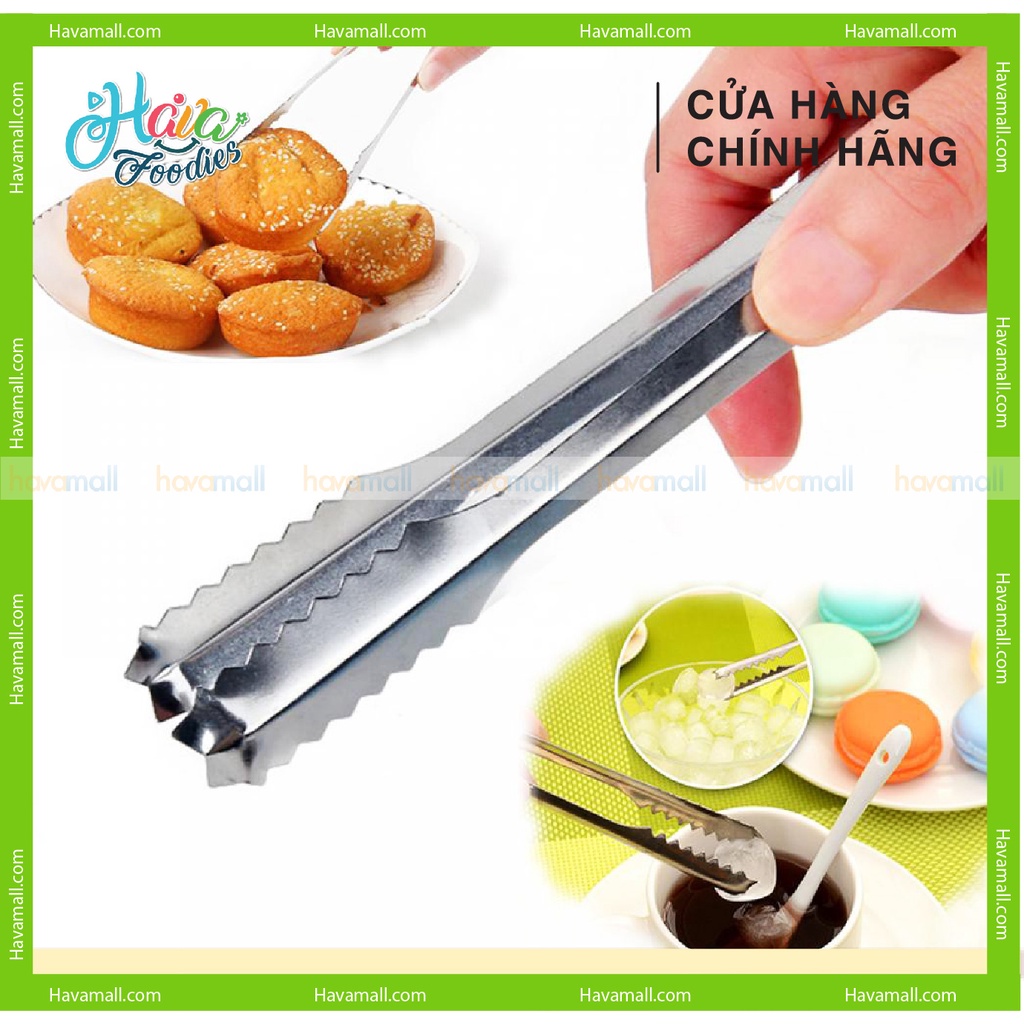 [HÀNG CHÍNH HÃNG] Kẹp Gắp Thức Ăn Bằng Inox Havafood