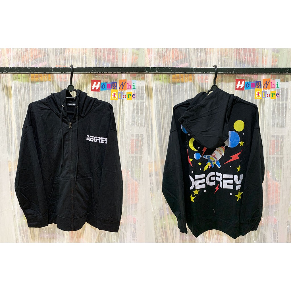 ÁO HOODIE ZIP IN HÌNH UNISEX - HOOODIE DÂY KÉO DÁNG RỘNG - MM | BigBuy360 - bigbuy360.vn