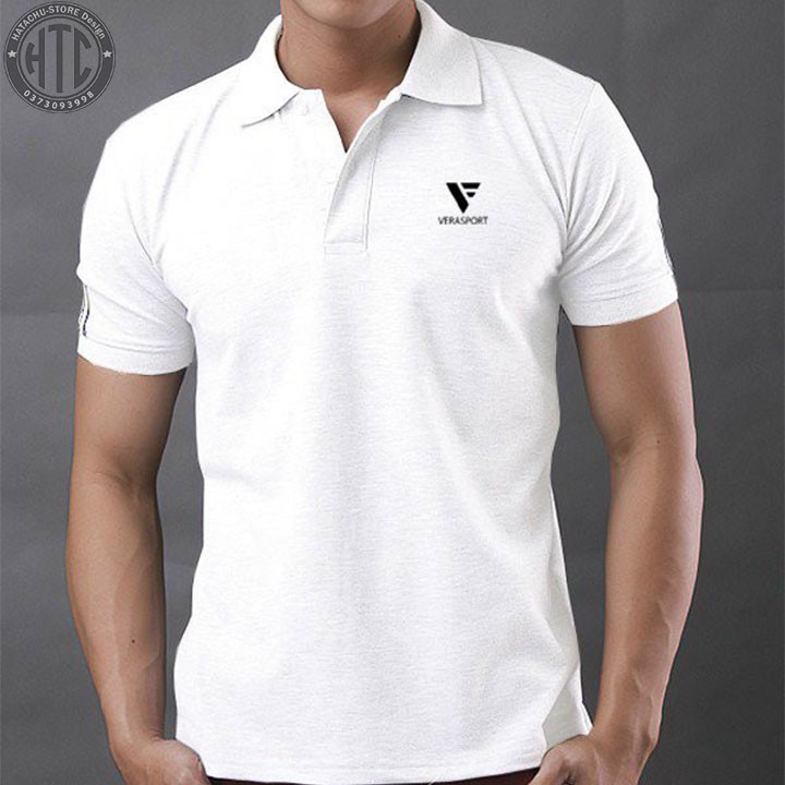 Áo Thun Cổ Bẻ, Áo Thể Thao Chất Thun Lạnh Co Giãn 4 Chiều, Thoải Mái Vận Động, Nhiều Màu | BigBuy360 - bigbuy360.vn