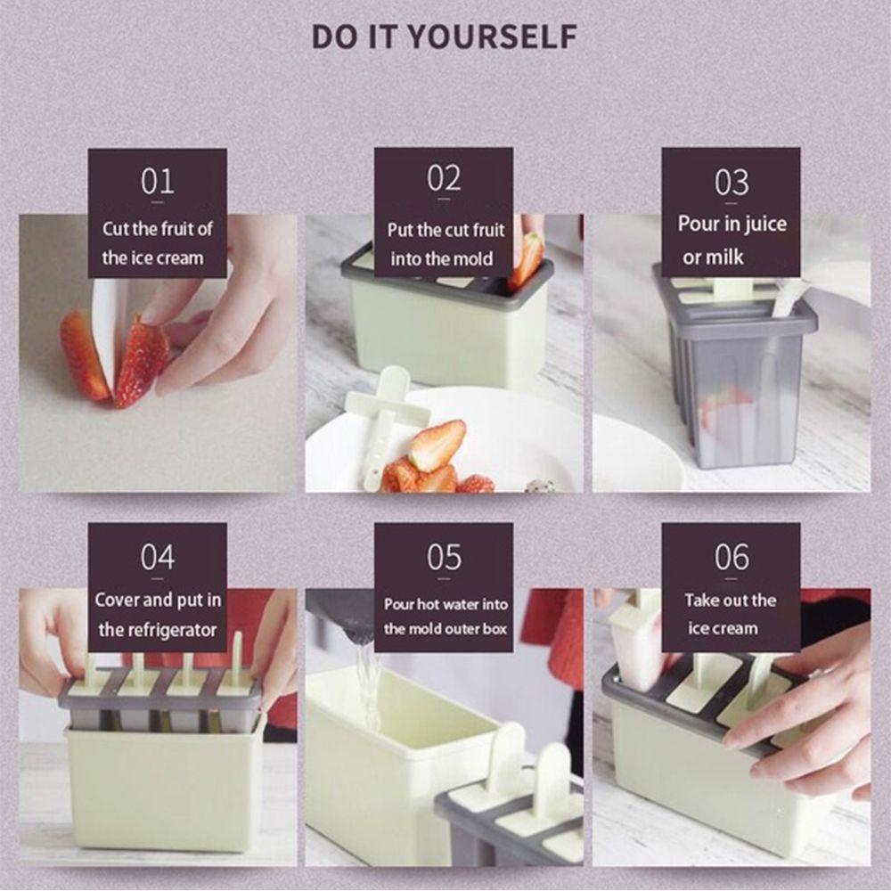 Khuôn Để Làm Kem Que Tiện Dụng Và Bền