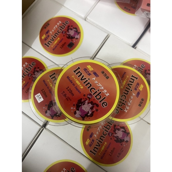 Cước Câu Cá Invincible Bất Khả Chiến Bại make in japan 120m