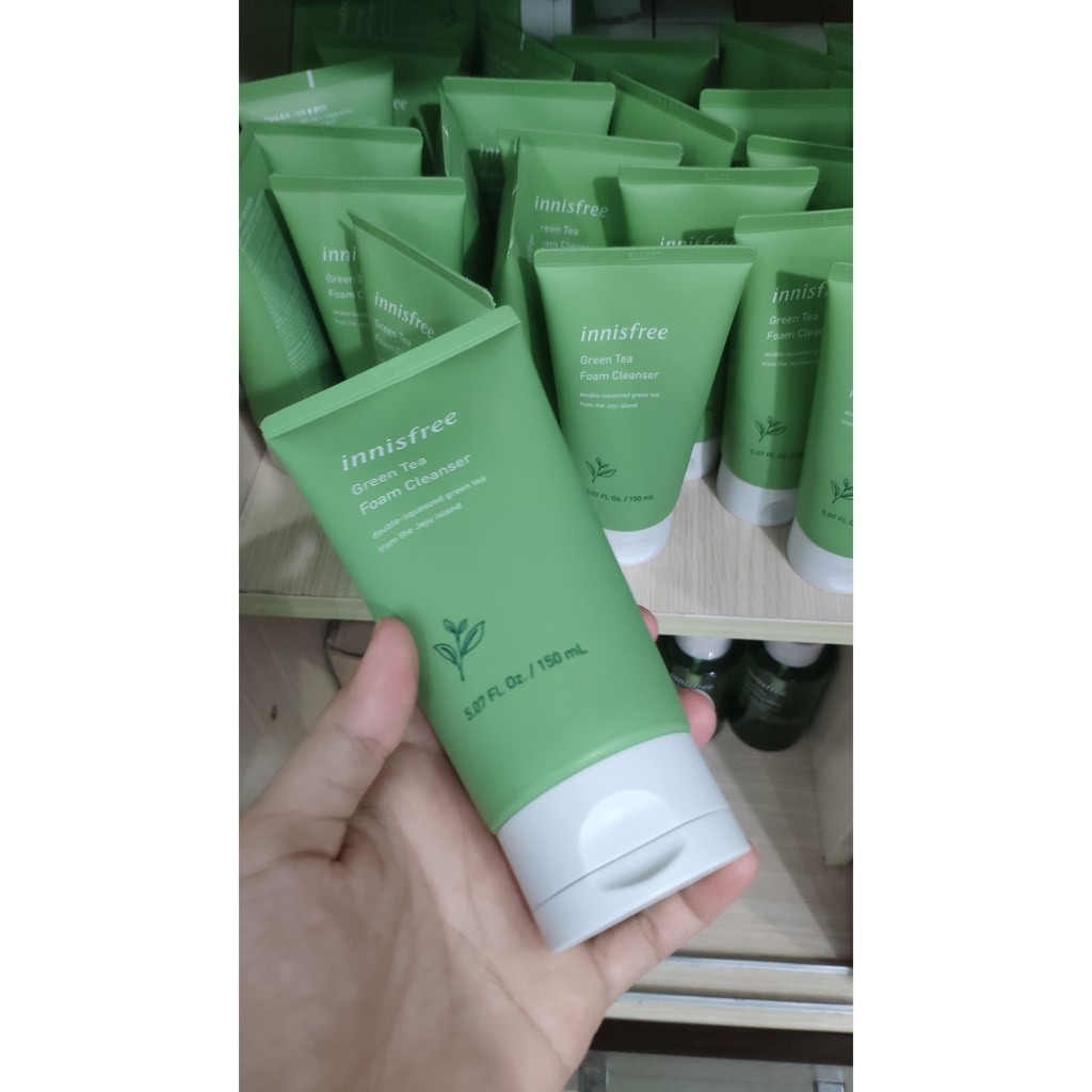 Sữa rữa mặt Trà Xanh Innisfree _Green Tea Foam (phiên bản mới) 150ml