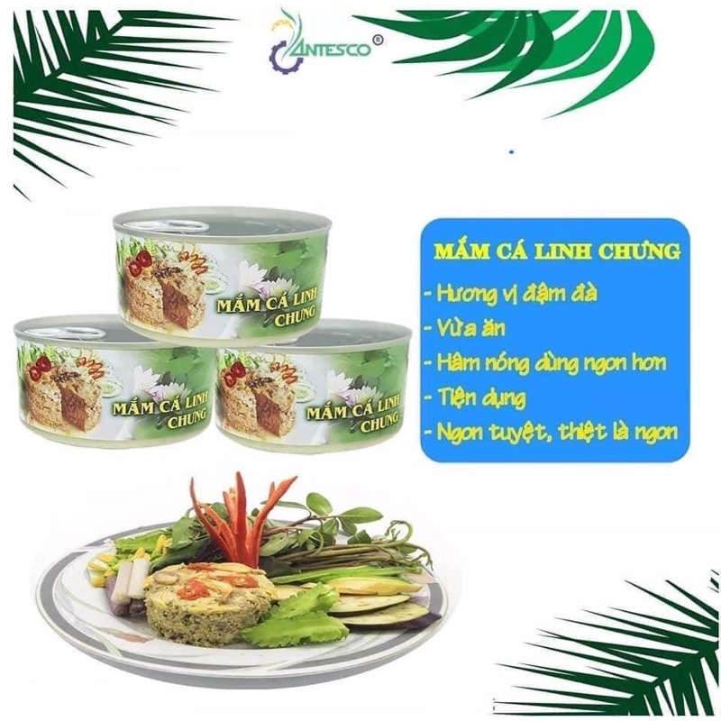 Mắm cá linh chưng Antesco, đặc sản mùa nước nổi An Giang