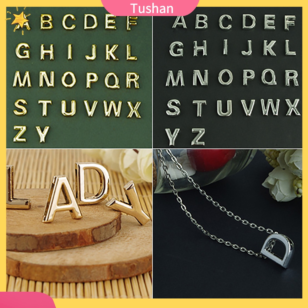 Dây chuyền in chữ cái Alphabet dạng dây xích độc đáo
