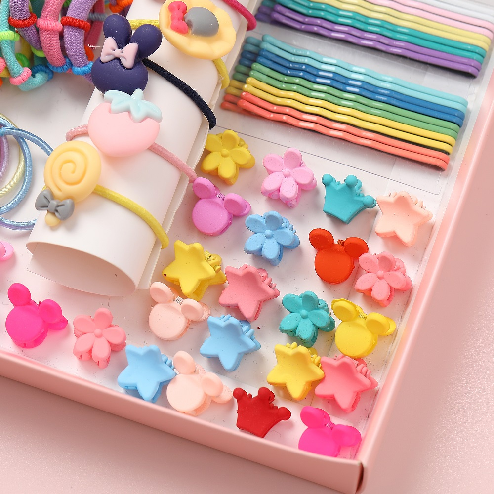 Set 1221 Dây Buộc Tóc Xinh Xắn Dành Cho Bé Gái