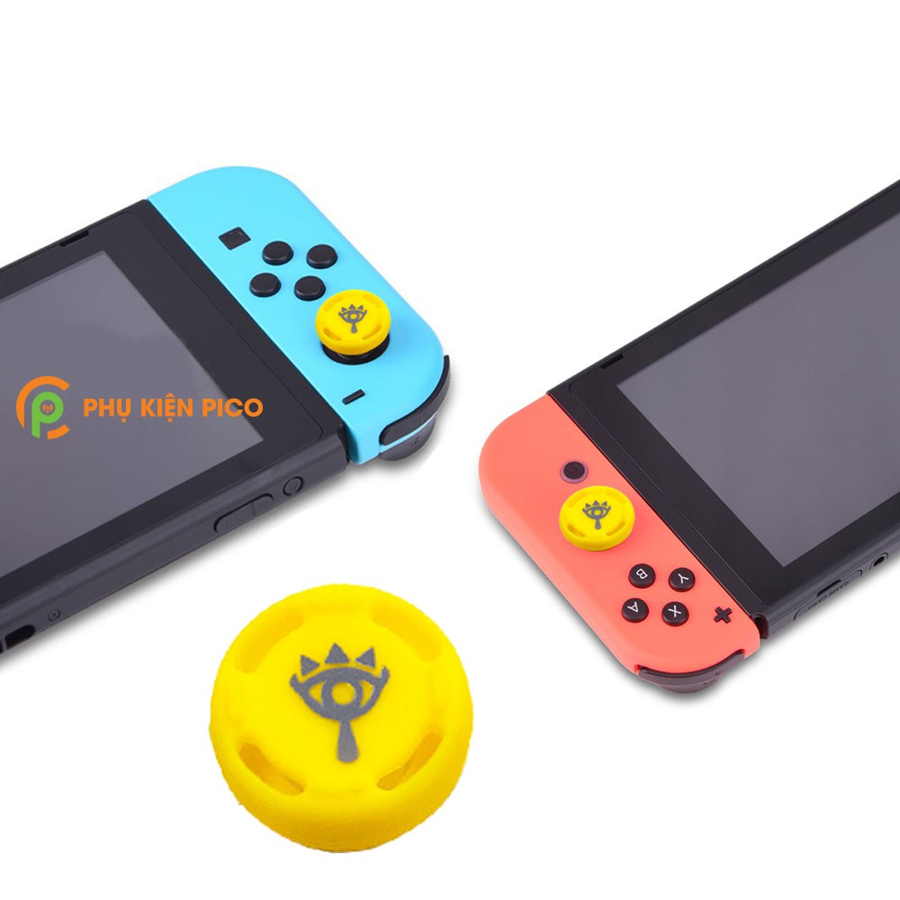 Bộ bọc cần Analog Joy-con giành cho máy Nintendo Switch chất liệu silicon siêu bền giúp bảo vệ chống trơn trượt