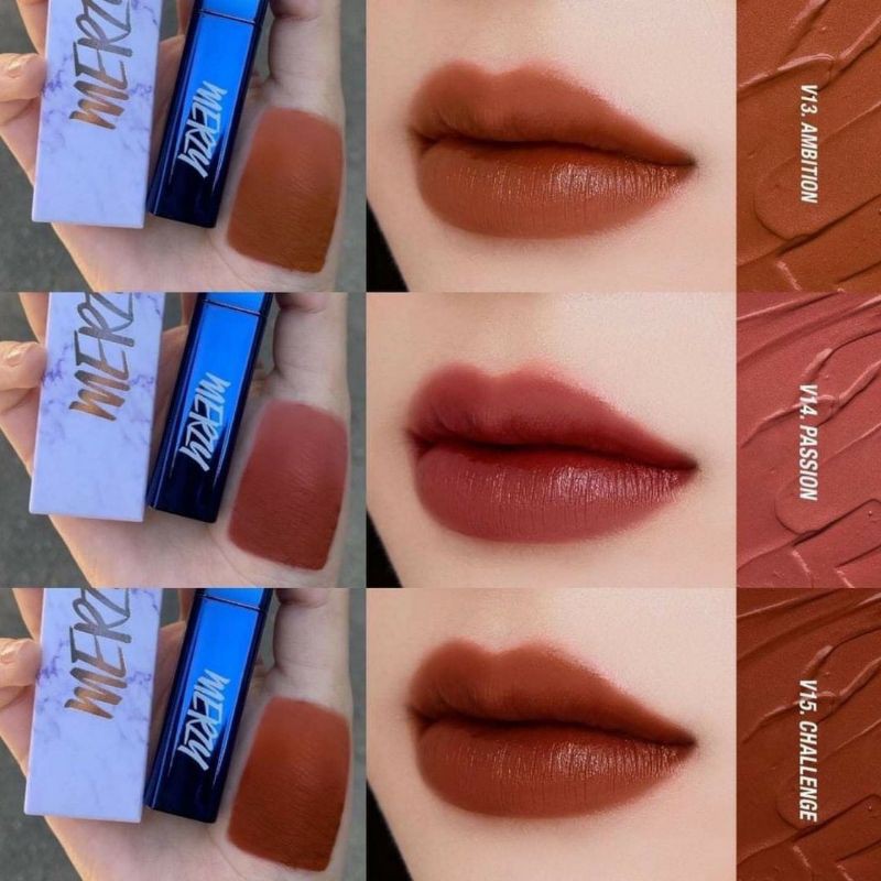 Son kem Merzy Blue The First Velvet Tint Season 3