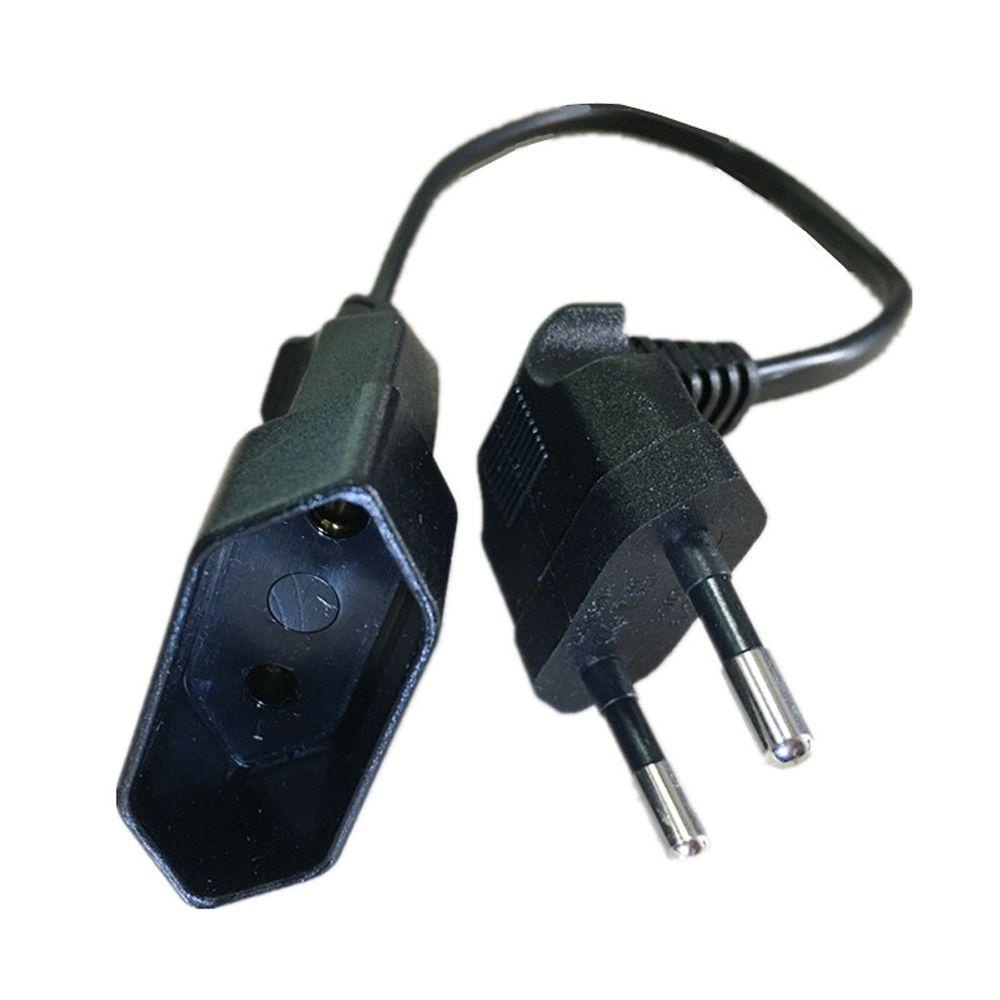 1 Dây Cáp Mở Rộng Góc 90 Độ Chuyển Đổi Từ Giác Cắm EU Sang Cổng Cắm PDU