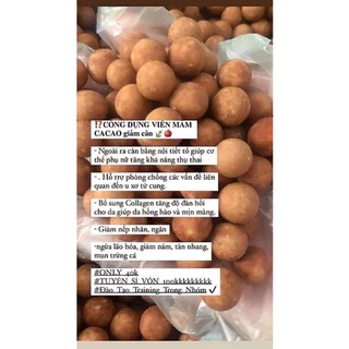 Viên mầm cacao giảm cân