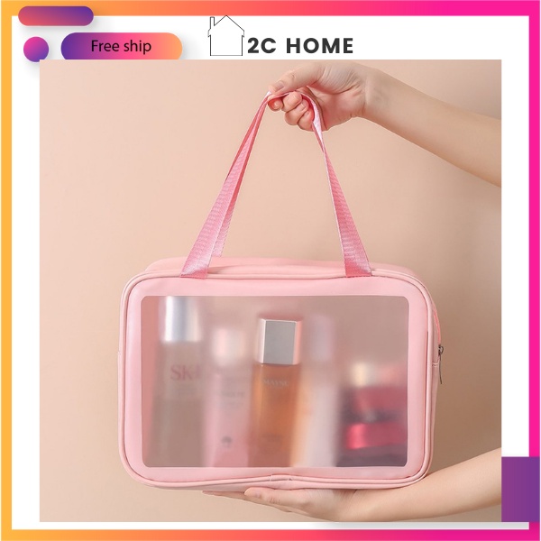 Set 3 túi đựng mỹ phẩm, Đồ trang điểm du lịch chống thấm nước Washbag Hàng đẹp – 2C Home