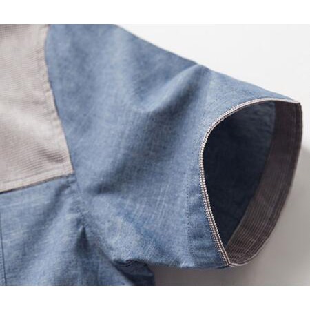 Áo Sơ Mi Nam Tay Ngắn Phong Cách Doanh Nhân 1354DX