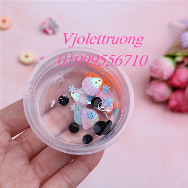 10gr kim tuyến sò trang trí slime