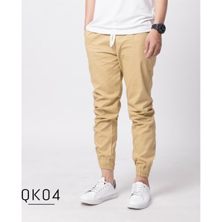 Quần jogger kaki nam chất xịn ống bó năng động VINETO