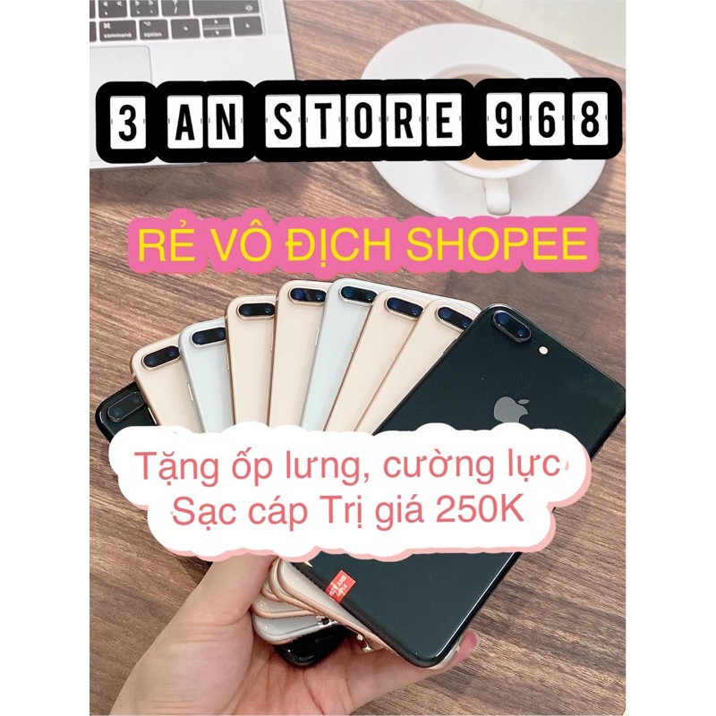 [Ảnh thật] Điện thoại Iphone 8Plus / 8 Plus chính hãng Apple, Bản Quốc tế và Lock, ít xước, pin cao 9x