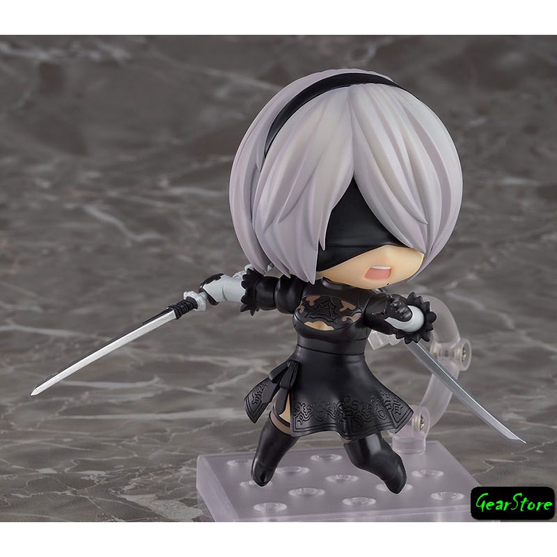 (SẴN) MÔ HÌNH Nhân Vật NieR trong Automata 2B (YoRHa No.2 Type ) 1475 Q mode FIGMA FIGURE