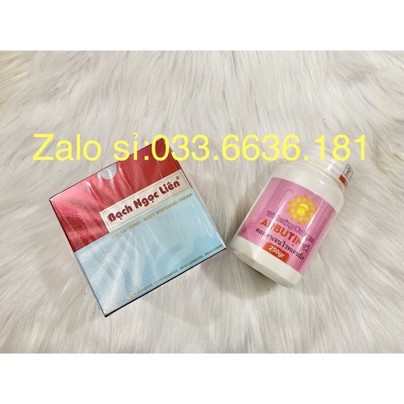 combo 1 kích abutine 250g Hồng + 1 bạch Ngọc liên xanh (chuẩn hàng)