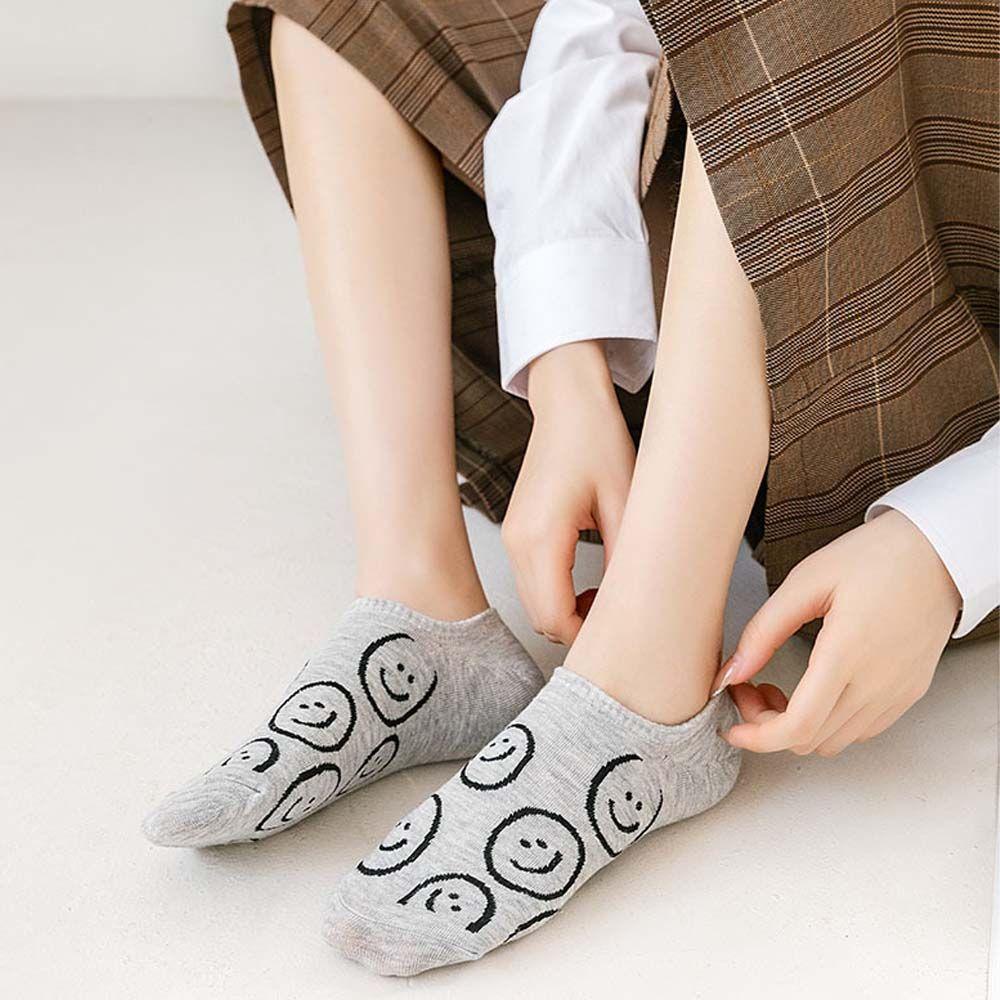 Vớ Cotton Cổ Thấp Chống Trượt Phong Cách Hip Hop