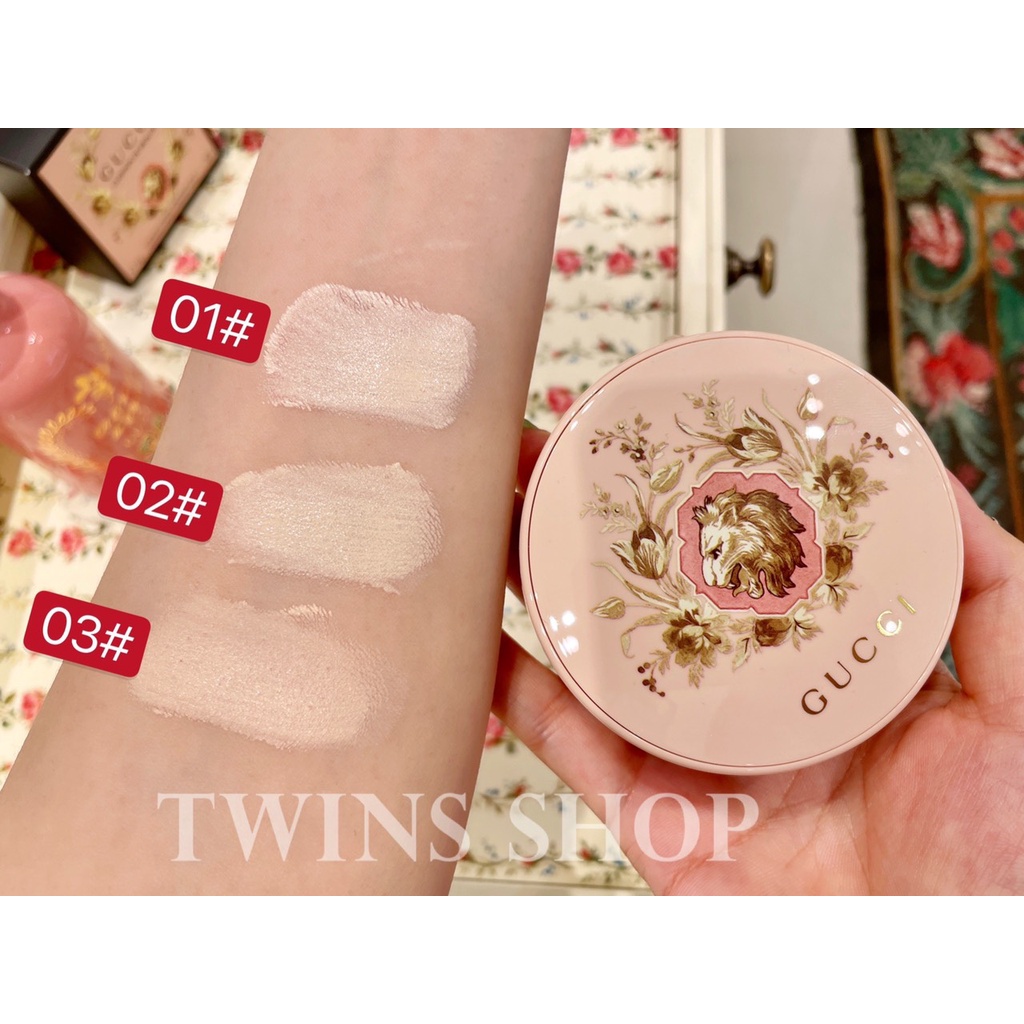 Sale Sốc  Phấn Nước Gucci - Phấn Tươi Gucci Beauty Cushion De Beaute Foundation Fullbox