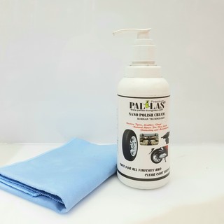 [CÓ KÈM KHĂN] KEM BÓNG VỎ XE PALLAS NANO 300ML