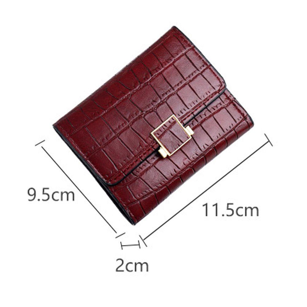 UUMIR Ví Da PU Mini Đựng Thẻ Tín Dụng Thời Trang Công Sở Cho Nữ