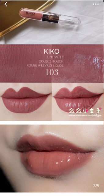 ❤ Son kiko 2 đầu - Unlimited Double Touch xác