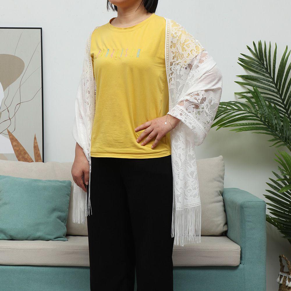 Khăn Choàng Ren Hoa Trang Nhã Cho Nữ