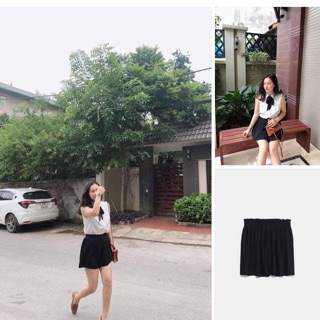 Quần giả váy zara