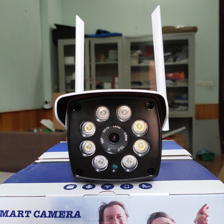 Camera ngoài trời yoosee W26H 8led 3.0Mpx siêu nét - góc rộng - chịu nắng mưa - có màu ban đêm | BigBuy360 - bigbuy360.vn