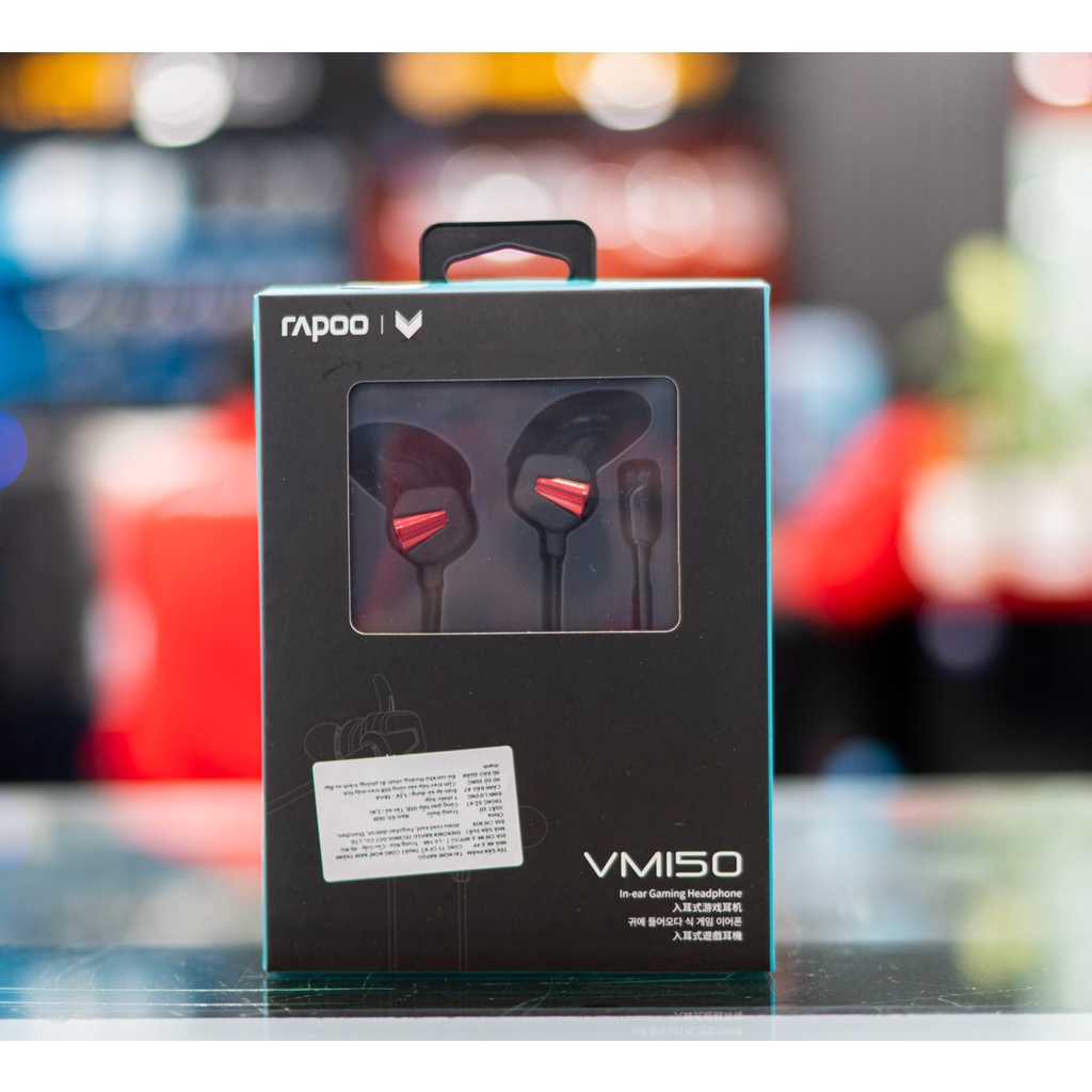 Tai Nghe Rapoo VM150 Nhét Tai Gaming có mic rời