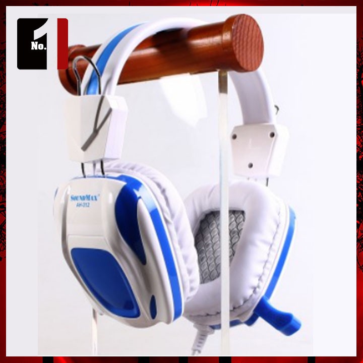 Tai Nghe Gaming Chụp Tai Headphone Có Dây SOUNDMAX AH-312 Tai Nghe Nhạc Máy Vi Tính Laptop Pc